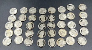 1992�N S Gem Deep Cameo Proof Jefferson Nickel Roll 40 US Exact �R�C���i�ʐ^�j