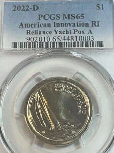 2022�N D A ���[�h�A�C�����h �A�����J���E�C�m�x�[�V�����E�_���[ �����C�A���X ���b�g PCGS MS65