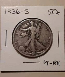 1936-S �T���t�����V�X�R������ US 50�Z���g 90% �E�H�[�L���O�E���o�e�B�E�n�[�t�h�� (#19-R11)