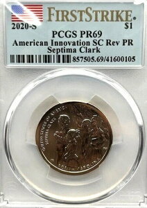 2020-S $1 �A�����J���C�m�x�[�V���� SC - �Z�v�e�B�}�N���[�N - PGCS PR69 FS Rev PR