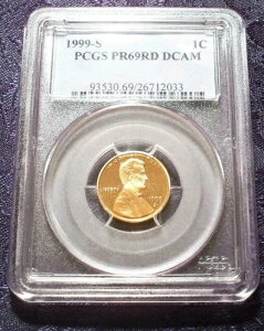 1999 S �v���[�t �y�j�[ PCGS PR69 RD DCAM �W�F���u�����A���g ������ �p�[�e�B�[�c1999 �N�ł�!