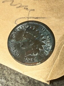 1865�N �v���[��5 EF �C���f�B�A���w�b�h�Z���g �t�����o�e�B �_�[�N�u���E�� �O���[���y�j�[