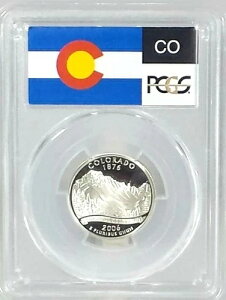 ? 2006-S �R�����h�B 90% �V���o�[ ���V���g�� �N�H�[�^�[ ~ PCGS PR69DCAM �B�����x��