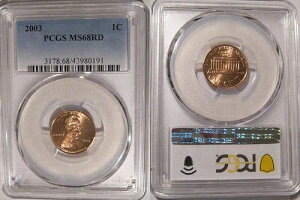 2003�N P �����J�[���L�O�Z���g 1�Z���g PCGS MS68RD
