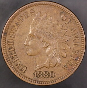 1880�N�̃C���f�B�A���Z���g�A�I���W�i���R���N�V�������V�i - LOT AA 8581