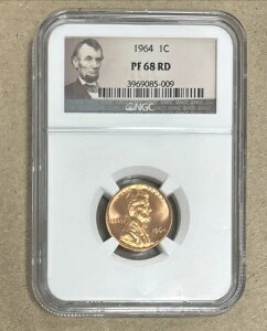 1964�N 1C �����J�[���L�O�كZ���g NGC PF68 RD