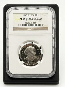 1979 S $1 �^�C�v 1 NGC PF69 �E���g���J���I �v���[�t �X�[�U�� B. �A���\�j�[ �_���[ SBA