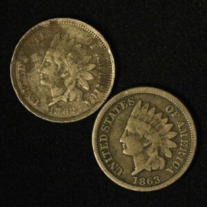 1862�N��1863�N 1�Z���g�C���f�B�A���w�b�h�X���[���Z���g�y�A - �č���������