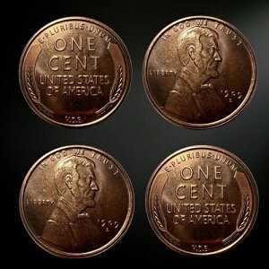1�I���X 1909-S VDB �����J�[�� �E�B�[�g �Z���g ���E���h .999 ���� (BU) �n�� 4 ��