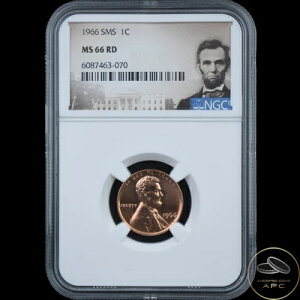 1966�N SMS �����J�[�� �Z���g NGC MS66RD!
