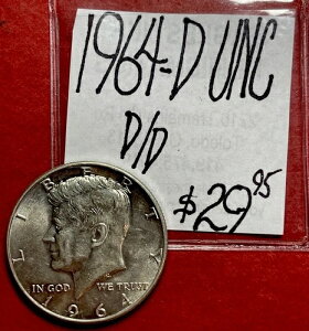 1964�N D Over D �P�l�f�B��݃n�[�t�h�� (UNC) �����ʃR���f�B�V���� ENN �R�C��
