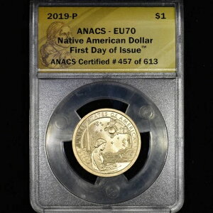 2019 �l�C�e�B�u�A�����J�� �h�� ? ANACS EU-70 ? 1 �h�� ASTRONATS FDOI �R�C�� 457 ?�M���ς�?