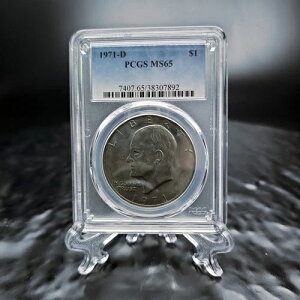 1971-D �A�C�[���n���[ IKE 1�h�� PCGS MS65 �č��R�C�� �f���o�[�~���g �N���b�h?