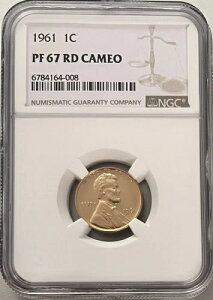 1961�N �����J�[���L�O�كZ���g PF67 RD �J���I NGC