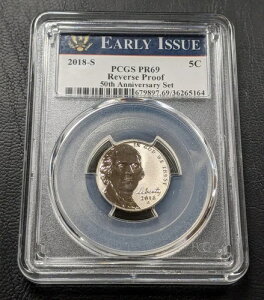 2018-S �W�F�t�@�[�\���E�j�b�P�� | PCGS PF69 | ���o�[�X�E�v���[�t | �������s