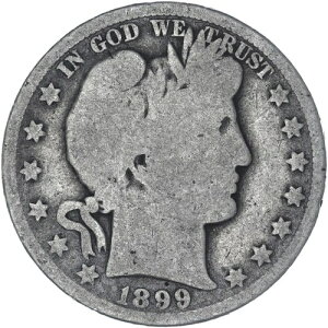 1899 O Barber Half Dollar Fair 90% �V���o�[ �ʐ^�Q�� F541
