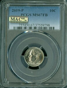 2019 P ���[�Y�x���g �_�C�� PCGS MS67 FB PQ �u���X�g �z���C�g �}�b�N �X�|�b�g���X�B