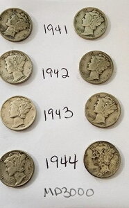 �}�[�L�����[�w�b�h�_�C�� 8 ���Z�b�g (1941 �N�A1942 �N�A1943 �N�A1944 �N�A1945 �N�̊e�N 2 ������)�B#md3000