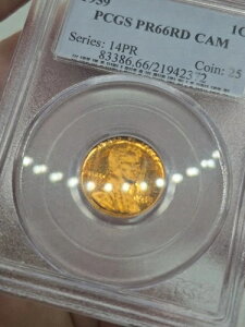 1959 P �����J�[���L�O�Z���g PCGS PR 66 RD �J���I �J�� �� �Â� PCGS ��