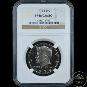 1972�N S �P�l�f�B �n�[�t�_���[ NGC PF68 �J���I 50C