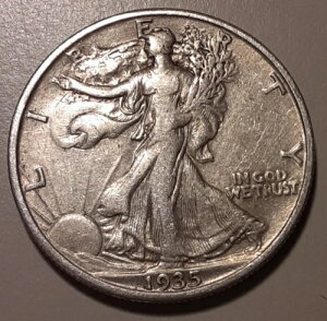 1935�N�t�B���f���t�B�A�����ǔ��s US 50�Z���g �E�H�[�L���O�E���o�e�B�E�n�[�t�h�� 90% (#76-4456/PrRm)