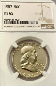 1957�N �v���[�t �t�����N���� NGC PF 65 ***** ���Ɍ���̂��閾�邢�R�C�� - ??