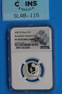 2020-S �V���o�[ 25�Z���g ���b�N�t�F���[ �i�V���i�� �N�H�[�^�[ �v���[�t NGC PF70 �E���g���J���I HN-115