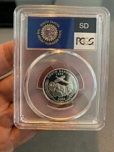 2006-S 25�Z���g �B�N�H�[�^�[ �T�E�X�_�R�^ PCGS PR69 DCAM 90% �V���o�[