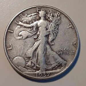 1937�N �t�B���f���t�B�A������ �A�����J 50�Z���g �E�H�[�L���O�E���o�e�B 90%��� �n�[�t�h�� (#37-2270)