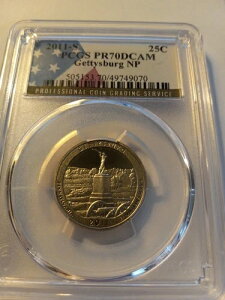 2011 S �v���[�t ���V���g�� �N�H�[�^�[ PCGS PR 70 DCAM �Q�e�B�X�o�[�O NP