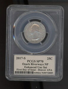 �I�U�[�N�E���o�[�E�F�C�Y NP�G���n���X�h UNC �Z�b�g �������s - �p�[�t�F�N�g PCGS SP70 - ��������