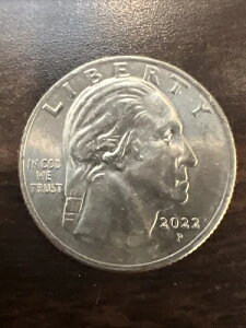 2022�N P �E�B���}�E�}���L���[ �N�H�[�^�[ (�󏭃R�C��) �uIN COD WE TRUST�v �I�t�X�g���C�N�G���[