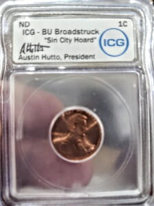 ICG BU 2000-D 1c-Broadstruck Error Sin City Hoard ���M�T�C������ �I�[�X�e�B���E�n�b�g