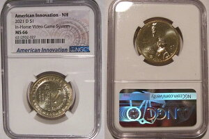 2021 D�C�m�x�[�V����NH�h�� 1�h�� �ƒ�p�r�f�I�Q�[���V�X�e�� NGC MS 66