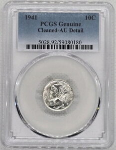 1941�N�� �}�[�L�����[�w�b�h �_�C�� �V���o�[ 10�Z���g PCGS�F�� ���K�I�[�X�g�����A�� �ڍ� ????