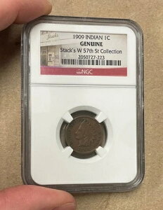 �A�����J - 1909�N�C���f�B�A���Z���g�iStack's W 57th St.�R���N�V���� - NGC�j