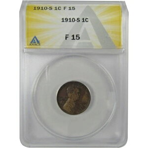 1910�N S �����J�[�� �E�B�[�g �Z���g F 15 ANACS �y�j�[ 1�Z���g �R�C�� SKU:I22987