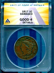 1817 1�Z���g �R���l�b�g ���[�W�Z���g G-4 �ڍ� ANACS # 7830224 + �{�[�i�X