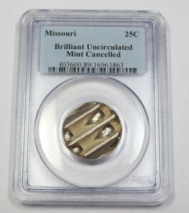 PCGS BU | �~���g�L�����Z�� - �~�Y�[���B�N�H�[�^�[ US 25�Z���g #39758A