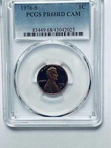 1976-S �����J�[���L�O�ك��o�[�X�Z���g PCGS PR68RD CAM