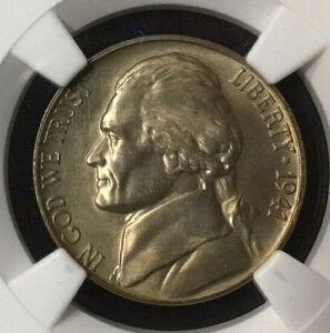 ������GEM 1941-D NGC MS67 �W�F�t�@�[�\���j�b�P�� 5�Z���g�č��R�C��