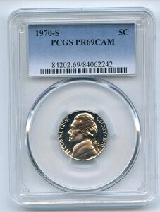 �u�Z�[���v1970�N S�v���[�t �W�F�t�@�[�\���j�b�P�� PCGS PR69 CAM MB 5310