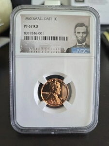 1960�N P NGC PF67 RD �X���[���f�C�g ���b�h�v���[�t �����J�[���L�O�y�j�[ 1�Z���g