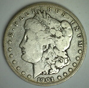 1901 O ���[�K�� �V���o�[ �_���[ VG $1 �č��R�C�� �j���[�I�[�����Y������ ���ʕi ���ɗǂ�