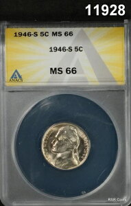 1946�N�� �W�F�t�@�[�\�� �j�b�P�� PL �T�[�t�F�X ANACS �F�� MS66 �h��ȁI #11928