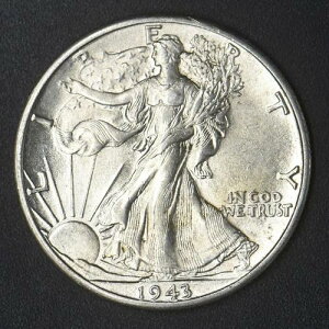 1943-D �E�H�[�L���O�E���o�e�B�E�V���o�[�E�n�[�t�h�� 50�Z���g - ���i�� - COINGIANTS -