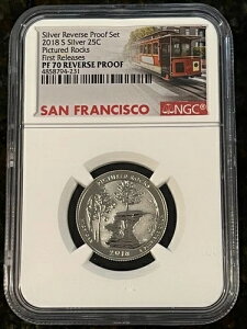 2018-S �V���o�[ �s�N�`���[ ���b�N�X 25C NP Qtr REV PF70 NGC FS �g�����[ ���x�� POP--1739�B