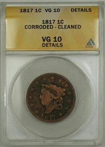 1817�N �R���l�b�g�w�b�h 1�Z���g 1C ANACS VG 10 �ڍו��H����N���[�j���O�ς�