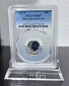2015-P �V���o�[���o�[�X �v���[�t�_�C�� -March of Dimes PCGS PR69 PF69 2015 P 10C-