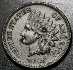 1865�N�C���f�B�A���w�b�h�Z���g - ���R�̏��_���ƃ_�C�������h�t�� - AU UNC�t�� �ڍ�